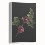 Dark Moody Wall Art - Elegant Botanical Illustration for Refined Decor