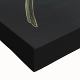 Dark Moody Wall Art - Elegant Botanical Illustration for Refined Decor