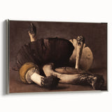 Dark Moody Wall Art: Atmospheric Mushroom Still Life - Moody Art Print