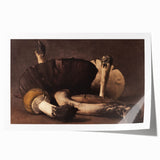 Dark Moody Wall Art: Atmospheric Mushroom Still Life - Moody Art Print