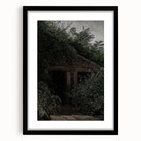 Dark Moody Wall Art - Hidden Forest Retreat for Dramatic Interiors