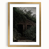 Dark Moody Wall Art - Hidden Forest Retreat for Dramatic Interiors