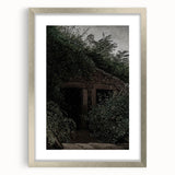 Dark Moody Wall Art - Hidden Forest Retreat for Dramatic Interiors