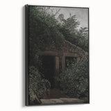 Dark Moody Wall Art - Hidden Forest Retreat for Dramatic Interiors