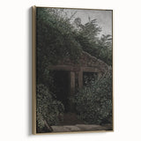 Dark Moody Wall Art - Hidden Forest Retreat for Dramatic Interiors