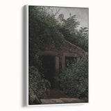 Dark Moody Wall Art - Hidden Forest Retreat for Dramatic Interiors