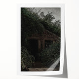 Dark Moody Wall Art - Hidden Forest Retreat for Dramatic Interiors