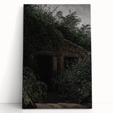 Dark Moody Wall Art - Hidden Forest Retreat for Dramatic Interiors