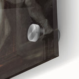 Dark Moody Wall Art - Quiet Reflection with Figures for Elegant Interiors