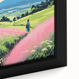 Modern Electric Wall Art – Vibrant Abstract Electric Art Canvas Decor