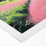 Modern Electric Wall Art – Vibrant Abstract Electric Art Canvas Decor