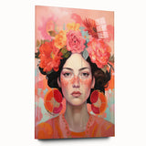 Electric Portrait Art – Vibrant Modern Electric Canvas Wall Decor