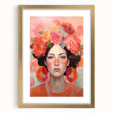 Electric Portrait Art – Vibrant Modern Electric Canvas Wall Decor