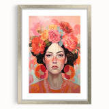 Electric Portrait Art – Vibrant Modern Electric Canvas Wall Decor