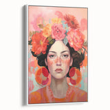Electric Portrait Art – Vibrant Modern Electric Canvas Wall Decor