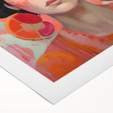 Electric Portrait Art – Vibrant Modern Electric Canvas Wall Decor