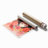 Electric Portrait Art – Vibrant Modern Electric Canvas Wall Decor