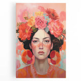 Electric Portrait Art – Vibrant Modern Electric Canvas Wall Decor