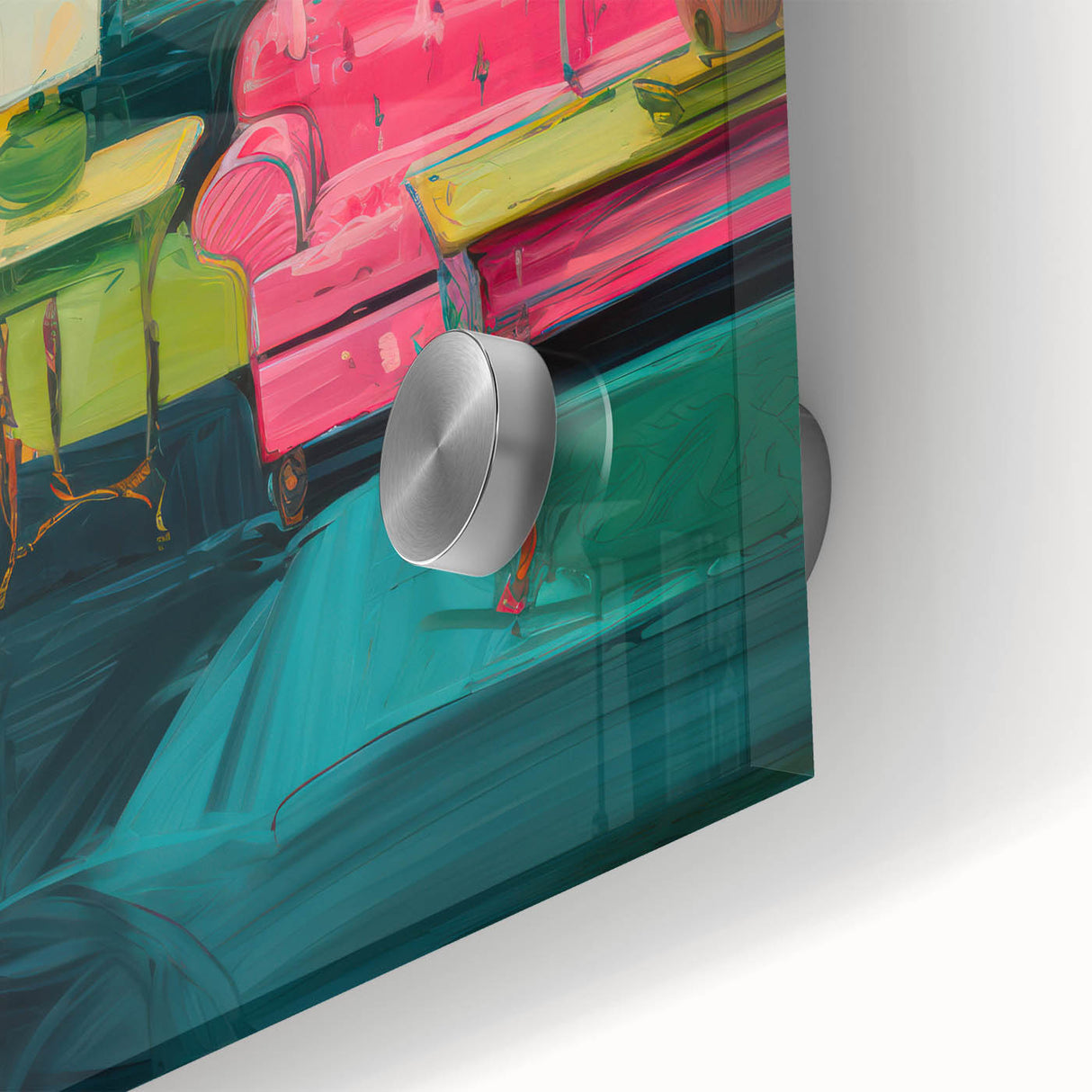Vibrant Electric Interior Art – Abstract Electric Wall Canvas Decor