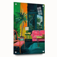 Vibrant Electric Interior Art – Abstract Electric Wall Canvas Decor