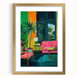 Vibrant Electric Interior Art – Abstract Electric Wall Canvas Decor