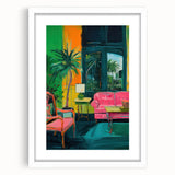 Vibrant Electric Interior Art – Abstract Electric Wall Canvas Decor