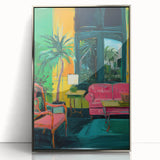 Vibrant Electric Interior Art – Abstract Electric Wall Canvas Decor