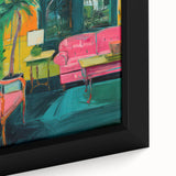 Vibrant Electric Interior Art – Abstract Electric Wall Canvas Decor