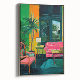 Vibrant Electric Interior Art – Abstract Electric Wall Canvas Decor