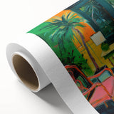 Vibrant Electric Interior Art – Abstract Electric Wall Canvas Decor