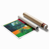 Vibrant Electric Interior Art – Abstract Electric Wall Canvas Decor