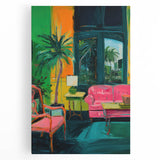 Vibrant Electric Interior Art – Abstract Electric Wall Canvas Decor