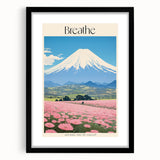 Electric Nature Landscape Art – Vibrant Modern Electric Canvas Decor