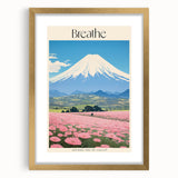 Electric Nature Landscape Art – Vibrant Modern Electric Canvas Decor