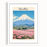 Electric Nature Landscape Art – Vibrant Modern Electric Canvas Decor