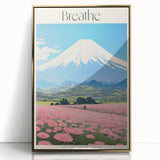 Electric Nature Landscape Art – Vibrant Modern Electric Canvas Decor