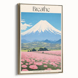 Electric Nature Landscape Art – Vibrant Modern Electric Canvas Decor