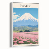 Electric Nature Landscape Art – Vibrant Modern Electric Canvas Decor