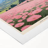 Electric Nature Landscape Art – Vibrant Modern Electric Canvas Decor