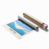 Electric Nature Landscape Art – Vibrant Modern Electric Canvas Decor