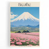 Electric Nature Landscape Art – Vibrant Modern Electric Canvas Decor