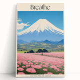 Electric Nature Landscape Art – Vibrant Modern Electric Canvas Decor