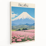 Electric Nature Landscape Art – Vibrant Modern Electric Canvas Decor