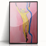 Playful Electric Cat Art – Abstract Electric Wall Canvas Decor