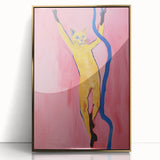 Playful Electric Cat Art – Abstract Electric Wall Canvas Decor