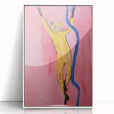 Playful Electric Cat Art – Abstract Electric Wall Canvas Decor