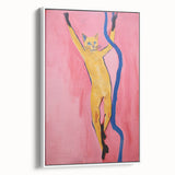 Playful Electric Cat Art – Abstract Electric Wall Canvas Decor