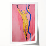 Playful Electric Cat Art – Abstract Electric Wall Canvas Decor