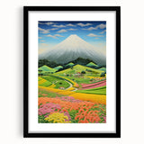 Colorful Electric Landscape Art – Modern Electric Wall Canvas Decor