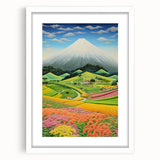 Colorful Electric Landscape Art – Modern Electric Wall Canvas Decor